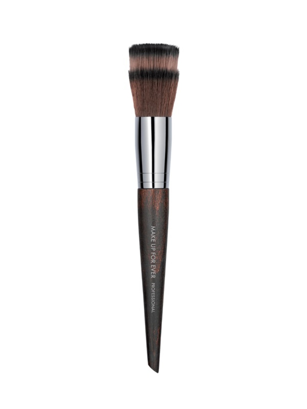 Makeup Forever BLENDING POWDER BRUSH - 122 Dual-Tone Flat Top Found